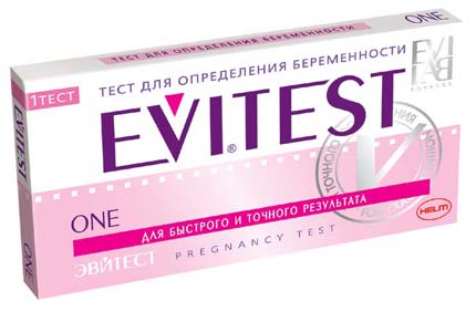 Evitest №1 стрип-полоска Тесты на беременность Evitest №1
