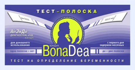Тест на беременность Bona Тесты на беременность Bona