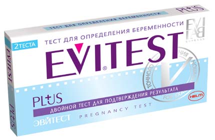 Evitest Plus №2 2 тест-полоски Тест на беременность Evitest Plus №2 2 тест-полоски